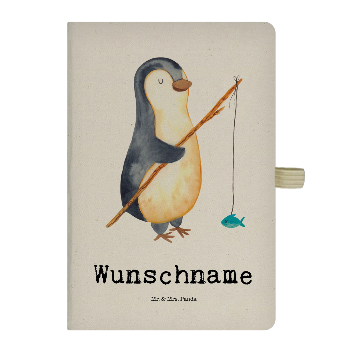 Personalised notebook Penguin angler Penguin, North Pole, Winter, Penguins, hobby, weekend, gift idea, motivation, penguins, daydreams, planner, vacation, new start, fishing, penguin, gift, plan, daily schedule, angler, friends