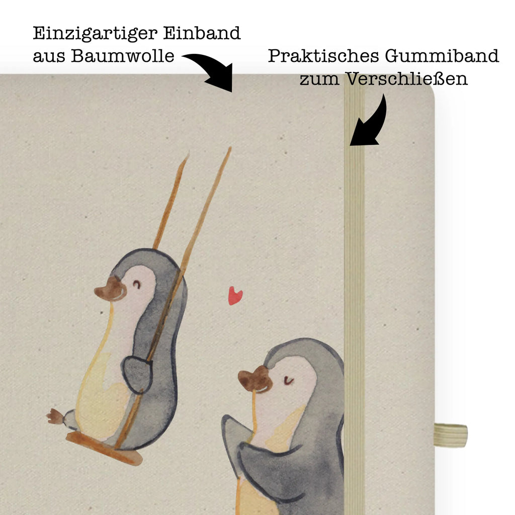 Personalised notebook penguin Best grandmother in the world for, thank you, gift, giving, birthday, birthday present, gift idea, souvenir, make you happy, gift tip, grandma, become grandma, Grandmother, grandparents