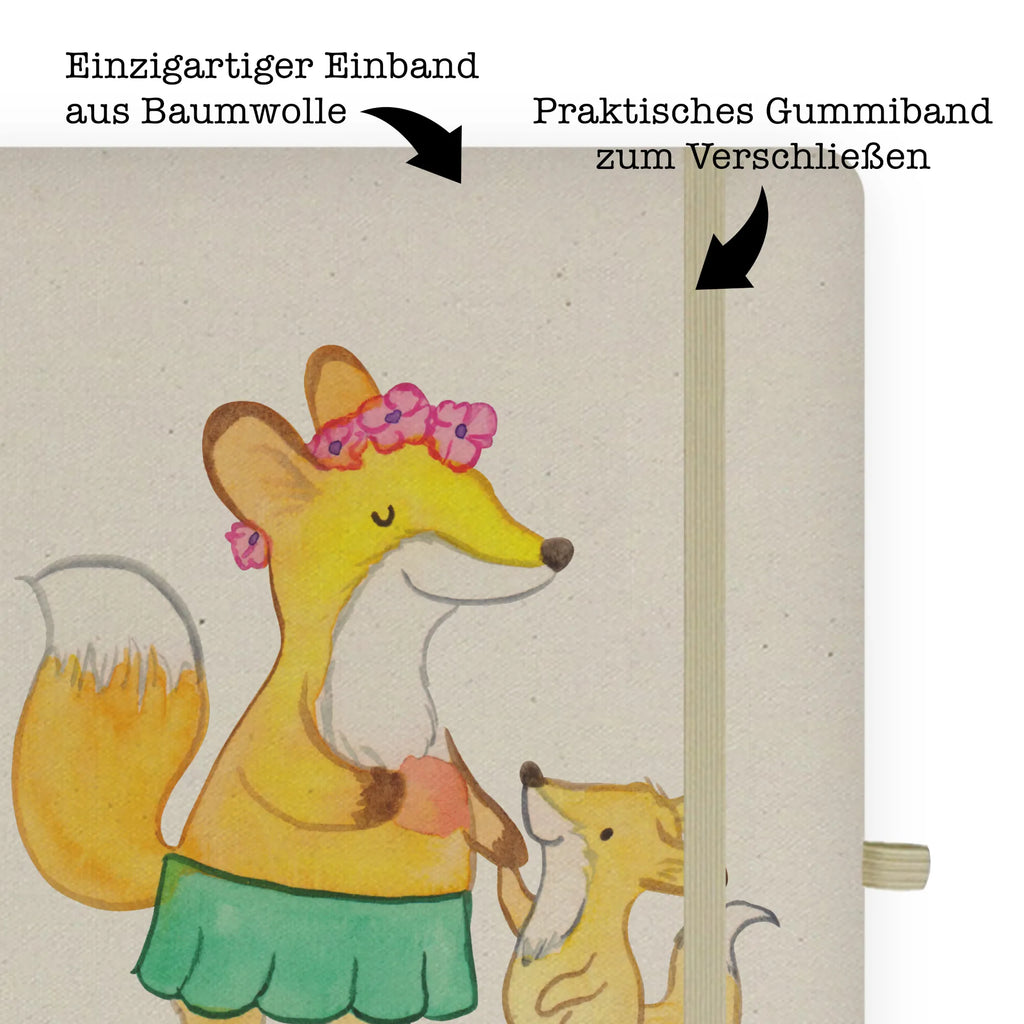 Personalised notebook Fox best mom in the world for, thank you, gift, giving, birthday, birthday present, gift idea, souvenir, make you happy, gift tip, Son, Best, Thank You, Mutti, Mama, Mother, Super Mom, Mommy, Best Mom, Ma, Daughter, Mother&#39;s Day