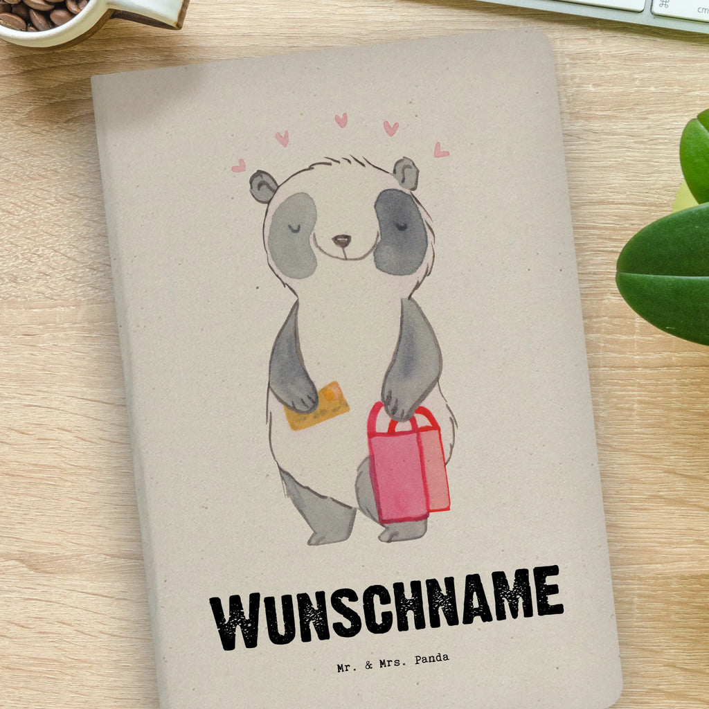 DIN A4 Personalizowany Notatnik Panda Zakupy Prezent, Sport, Dyscyplina sportowa, Hobby, Darować, Dziękuję, Dzięki, Wyróżnienie, Wygrana, Sportowiec