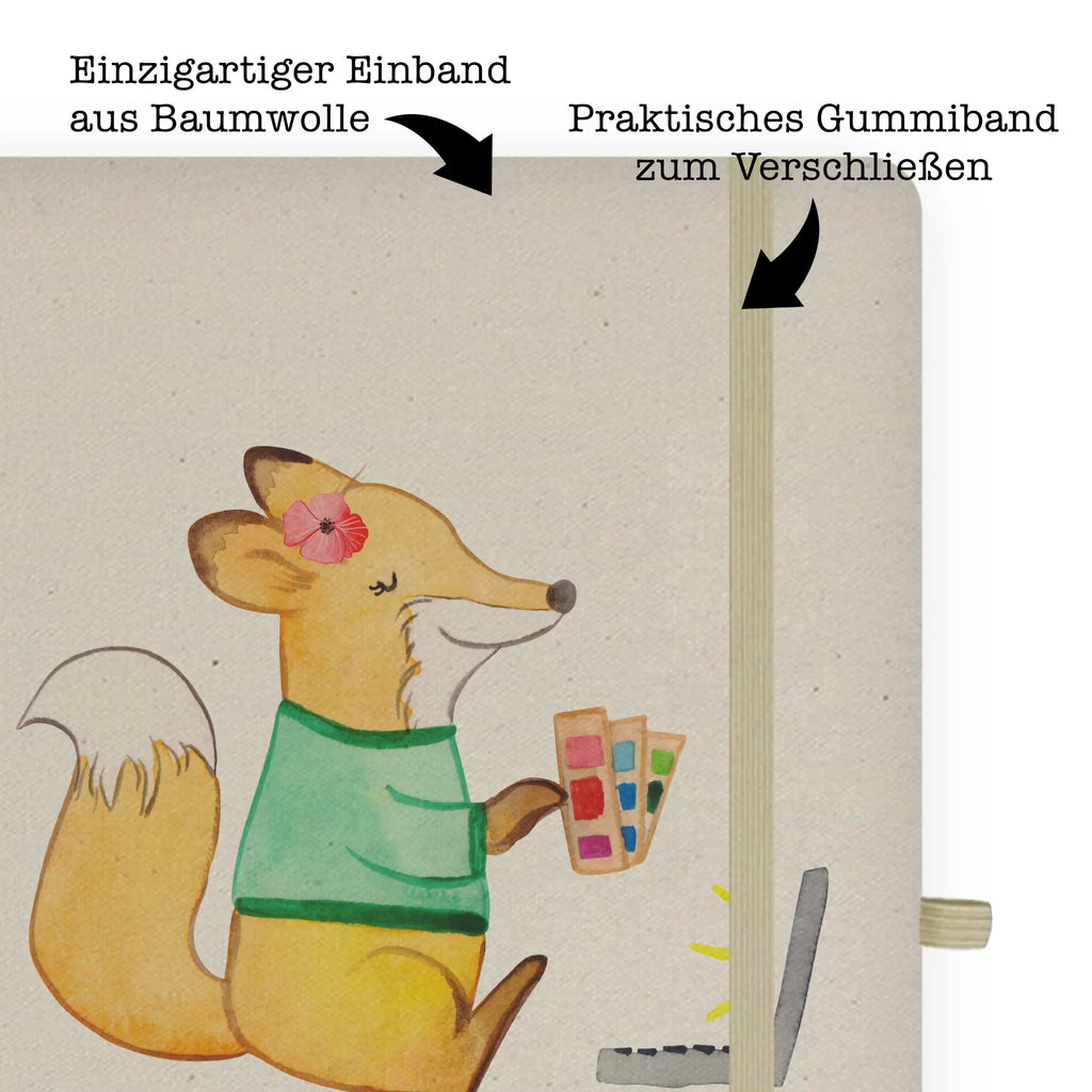 Personalised notebook graphic designer Heart gift, gift idea, best, farewell gift, passing exam, anniversary, retirement, promotion, job start, sayings, funny, profession