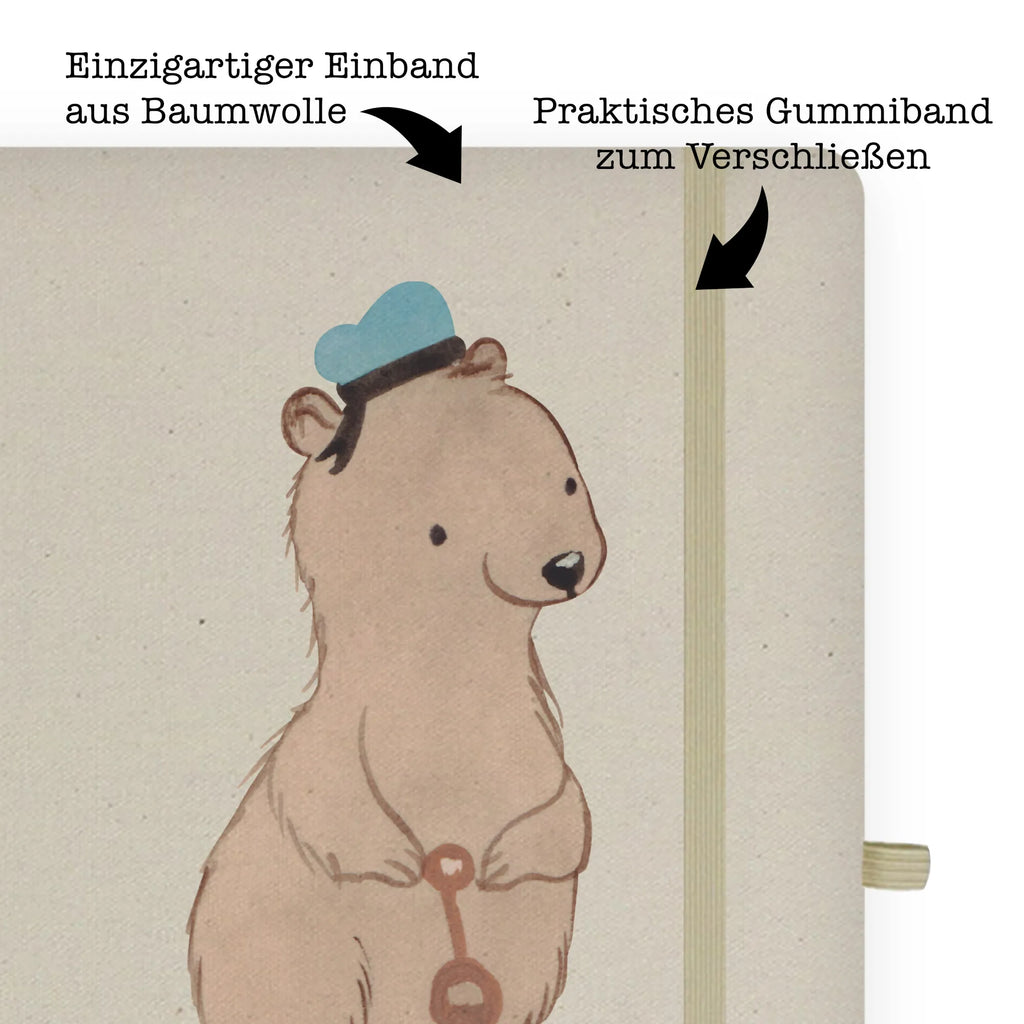 Personalised notebook sailor Heart gift, gift idea, best, farewell gift, passing exam, anniversary, retirement, promotion, job start, sayings, funny, profession