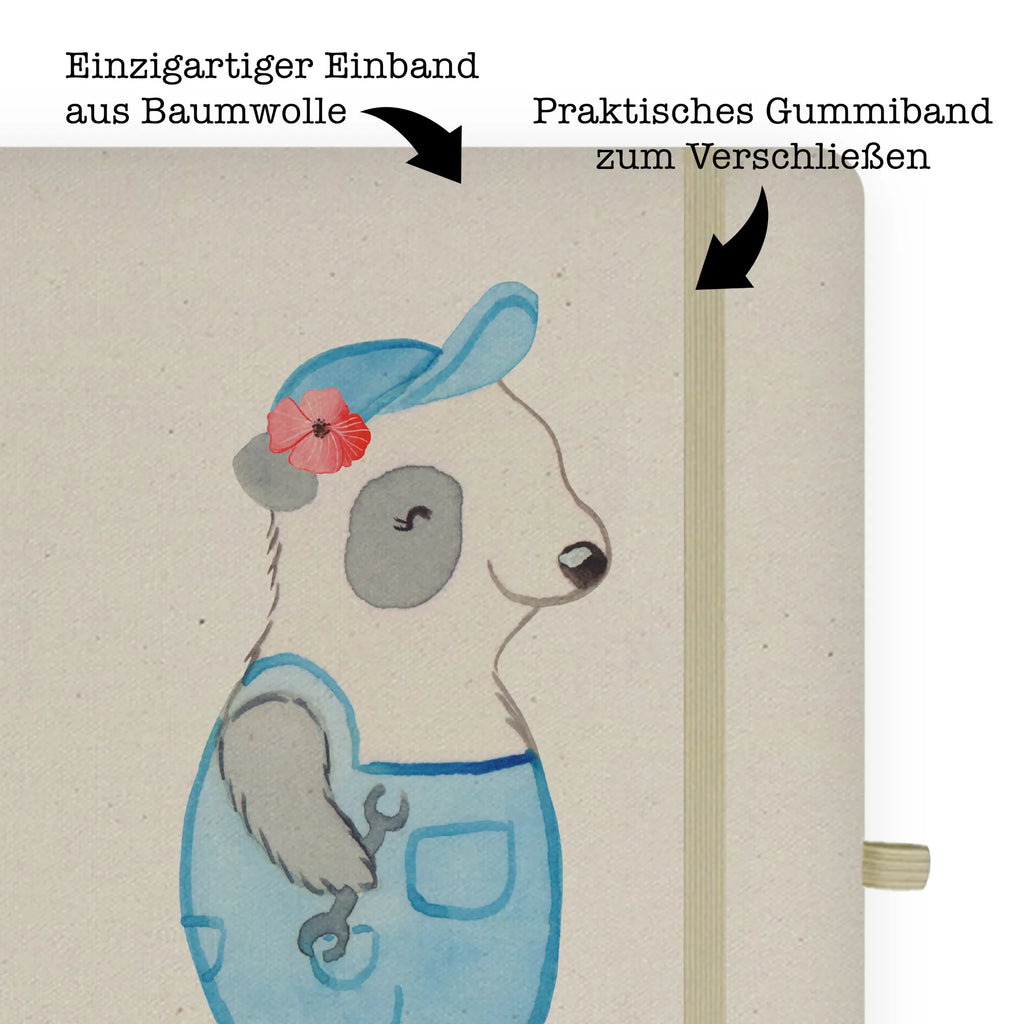 Personalised notebook Refrigeration Mechatronics Technician Heart gift, gift idea, best, farewell gift, passing exam, anniversary, retirement, promotion, job start, sayings, funny, profession