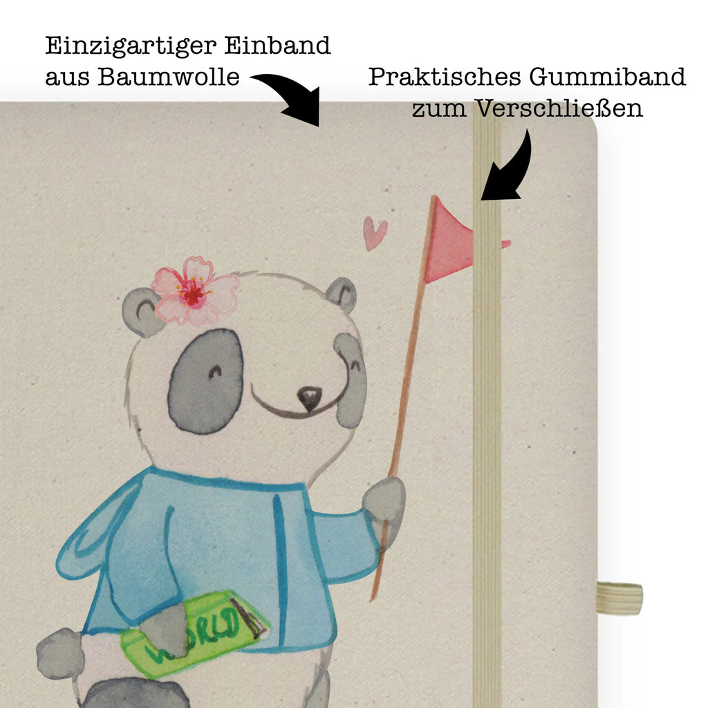 Personalised notebook Tour guide Heart gift, gift idea, best, farewell gift, passing exam, anniversary, retirement, promotion, job start, sayings, funny, profession