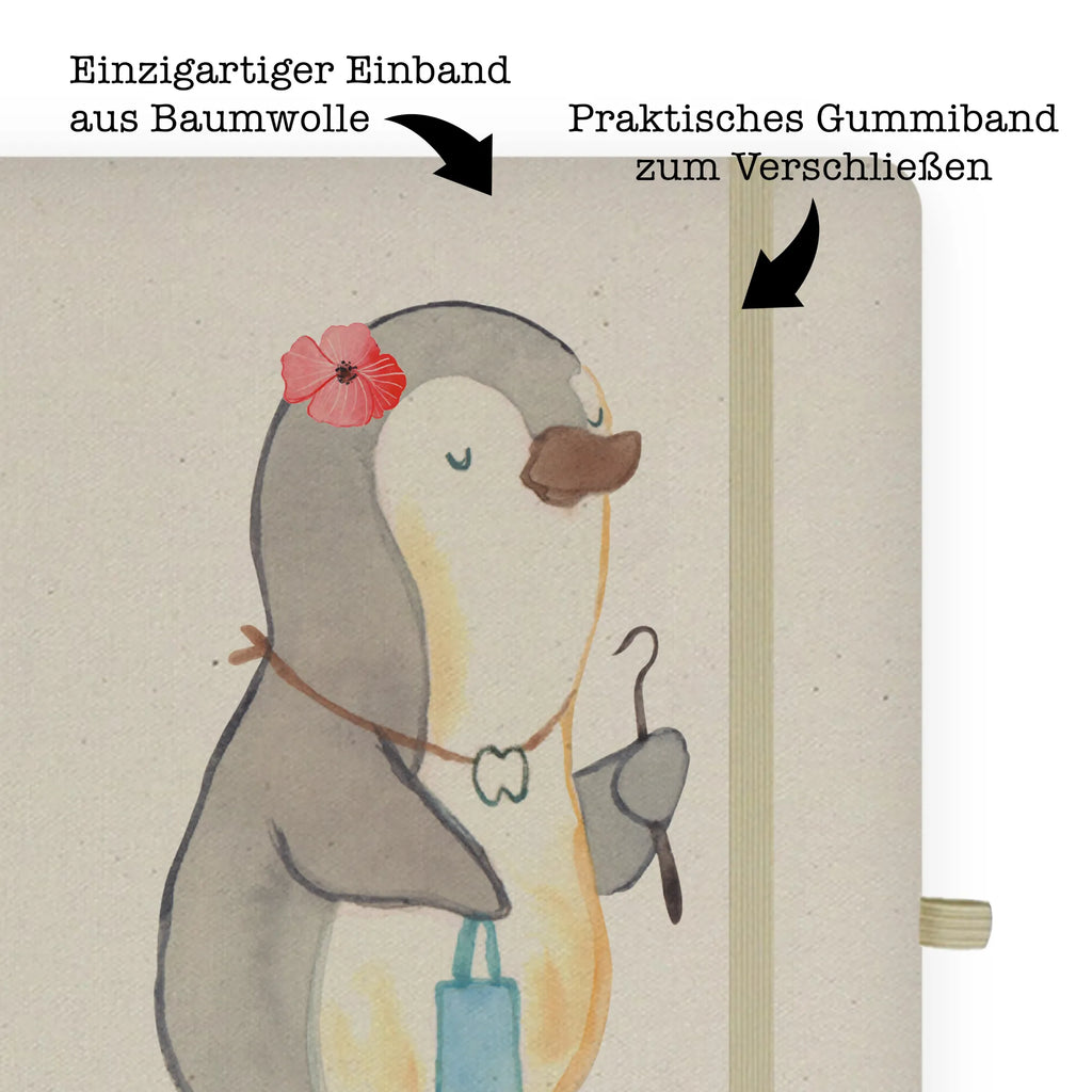 Personalised notebook dentist Heart gift, gift idea, best, farewell gift, passing exam, anniversary, retirement, promotion, job start, sayings, funny, profession