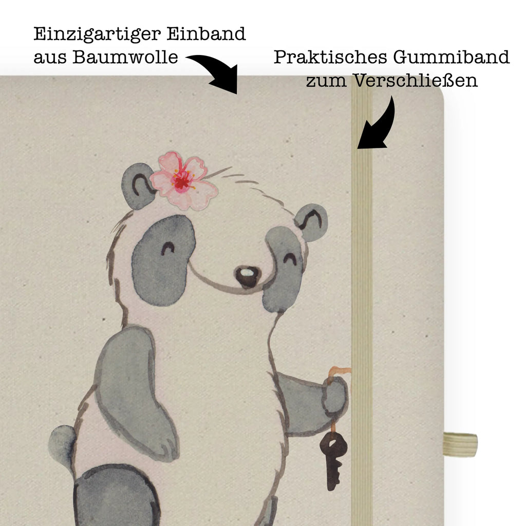 Personalised notebook Landlady Heart gift, gift idea, best, farewell gift, passing exam, anniversary, retirement, promotion, job start, sayings, funny, profession