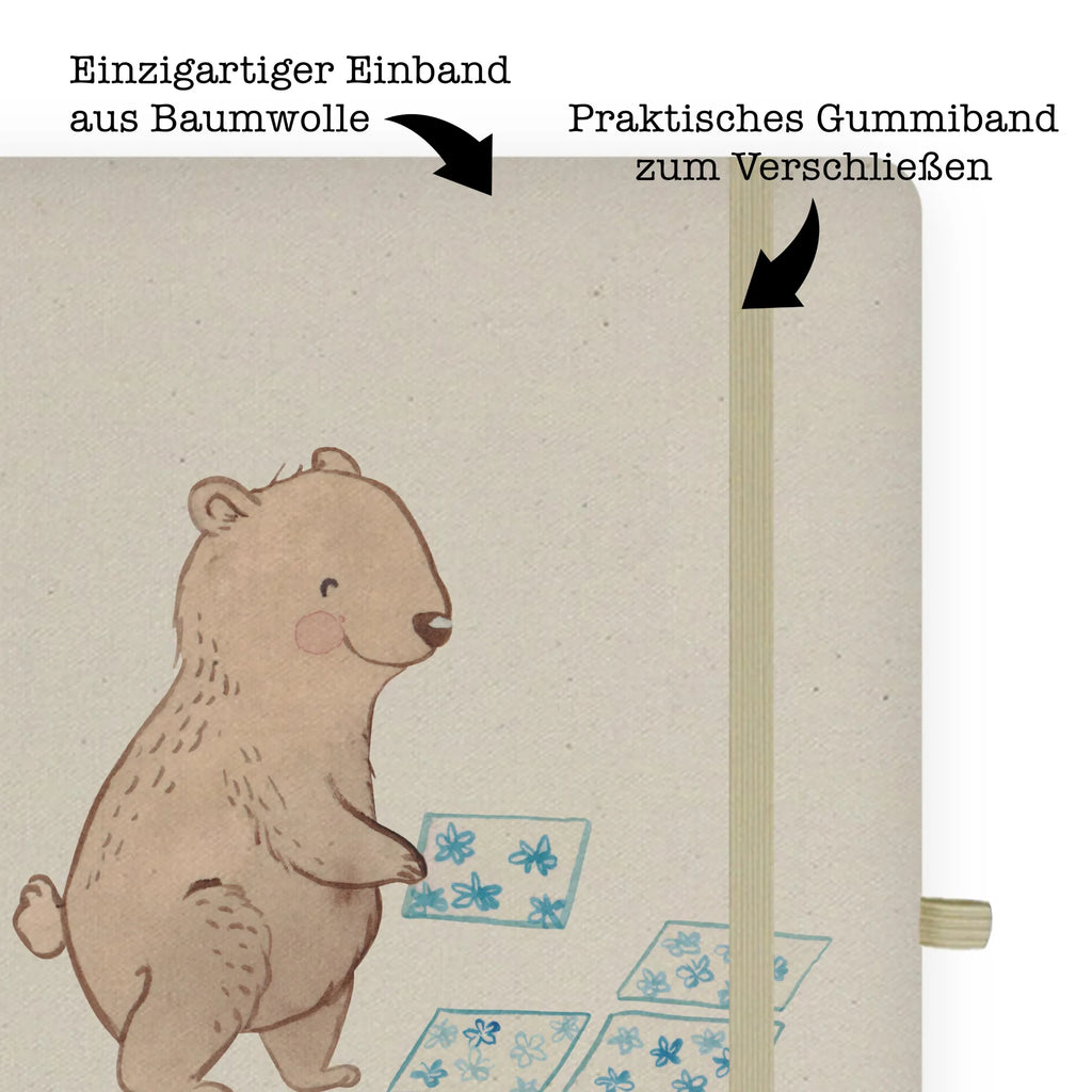 Personalised notebook Tile setter Heart gift, gift idea, best, farewell gift, passing exam, anniversary, retirement, promotion, job start, sayings, funny, profession