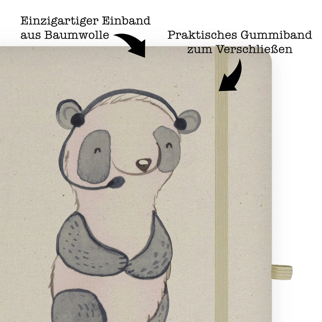 Personalised notebook Customer service representative heart gift, gift idea, best, farewell gift, passing exam, anniversary, retirement, promotion, job start, sayings, funny, profession