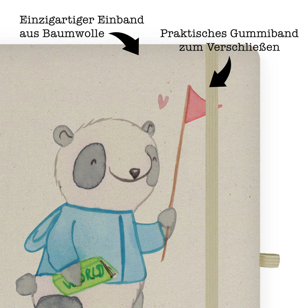 Personalised notebook Tour guide Heart gift, gift idea, best, farewell gift, passing exam, anniversary, retirement, promotion, job start, sayings, funny, profession