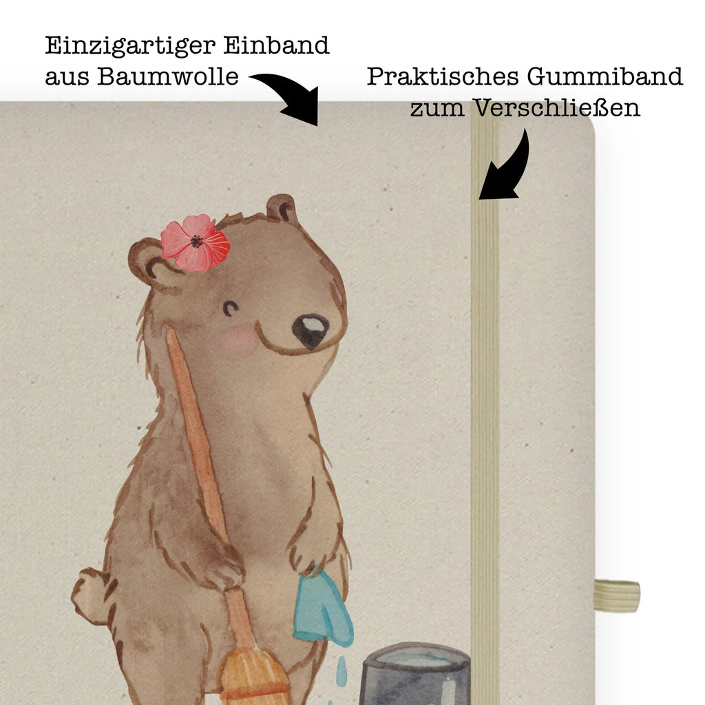 DIN A4 Personalizowany Notatnik Sprzątaczka serce Zawód, Wykształcenie, Jubileusz, Pożegnanie, Emerytura, Kolega, Koleżanka, Prezent, Dawać, Pracownik, Współpracownik, Firma, Dziękuję, Dziękuję bardzo