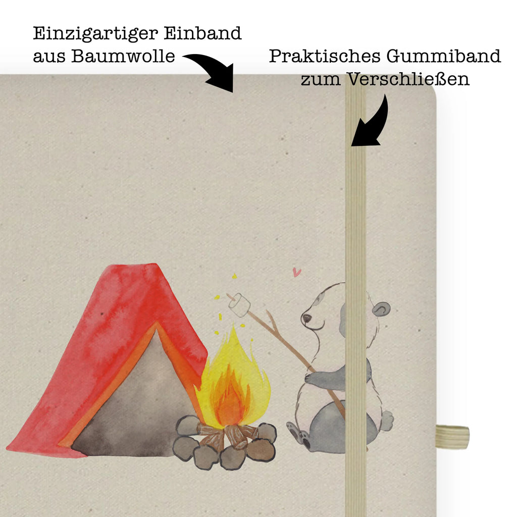 DIN A4 Personalizowany Notatnik Panda Biwakowanie Prezent, Sport, Dyscyplina sportowa, Hobby, Darować, Dziękuję, Dzięki, Wyróżnienie, Wygrana, Sportowiec