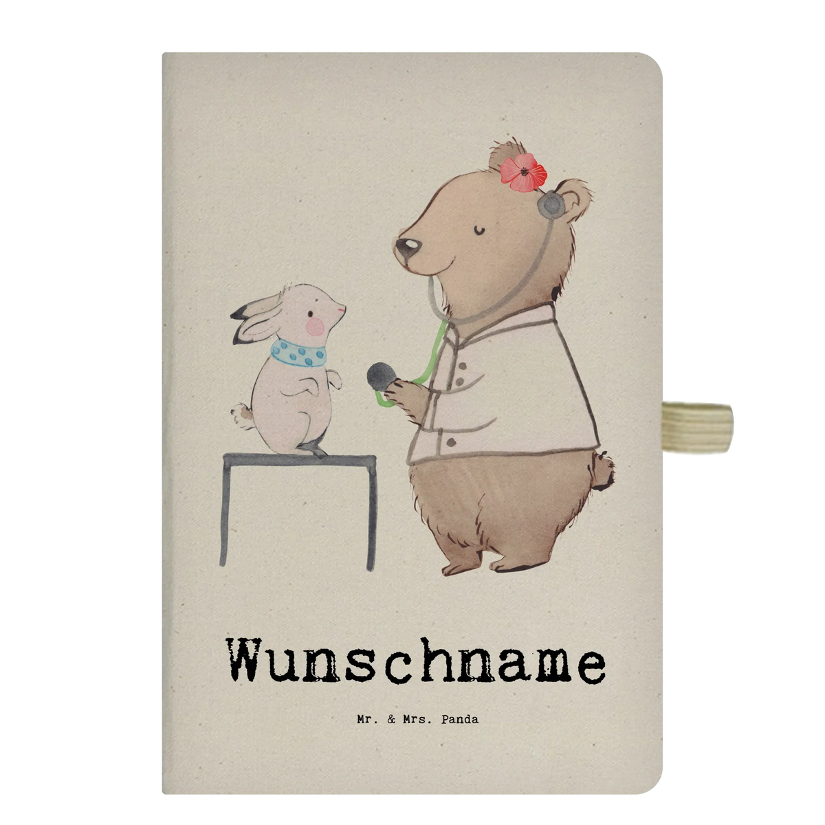 Personalised notebook Animal Naturopath Heart gift, sayings, gift idea, best, farewell gift, passing exam, anniversary, retirement, promotion, job start, profession