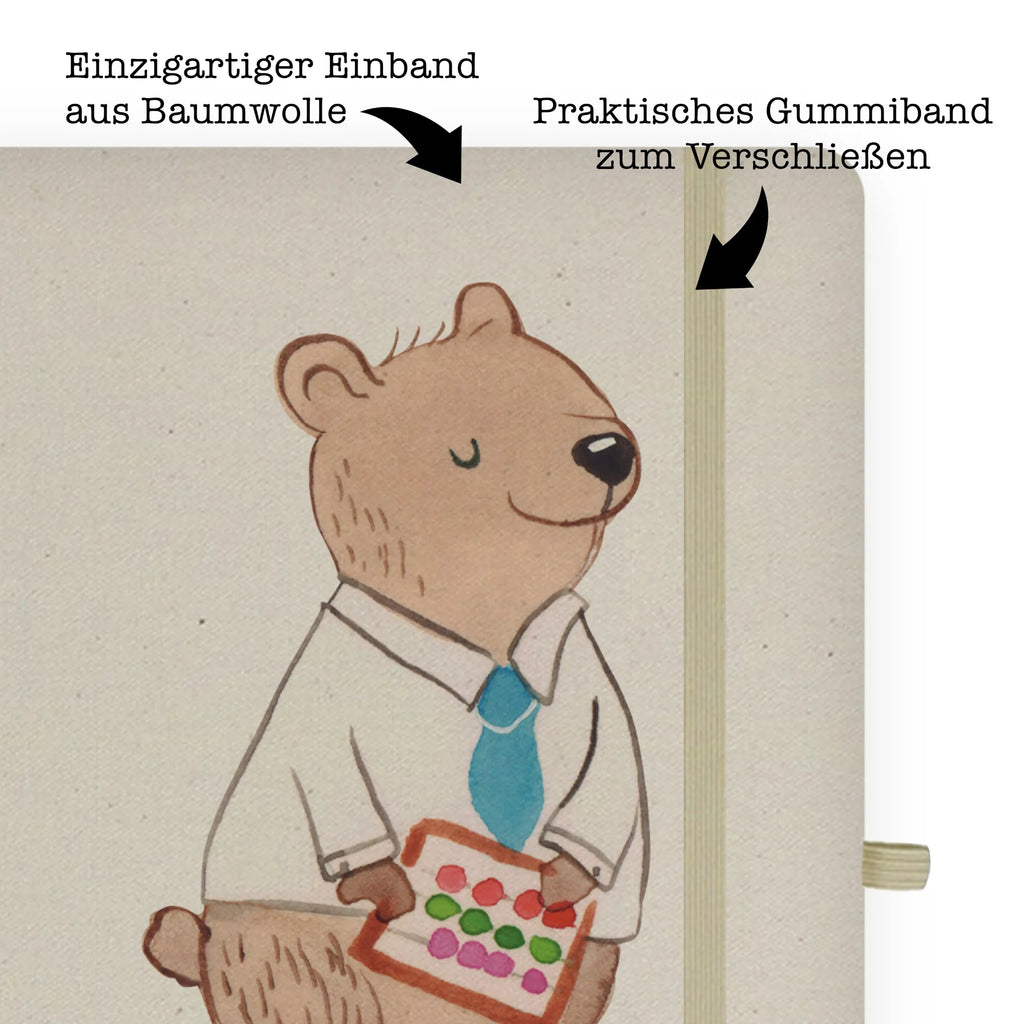 Personalised notebook banking specialist Heart gift, gift idea, best, farewell gift, passing exam, anniversary, retirement, promotion, job start, sayings, funny, profession