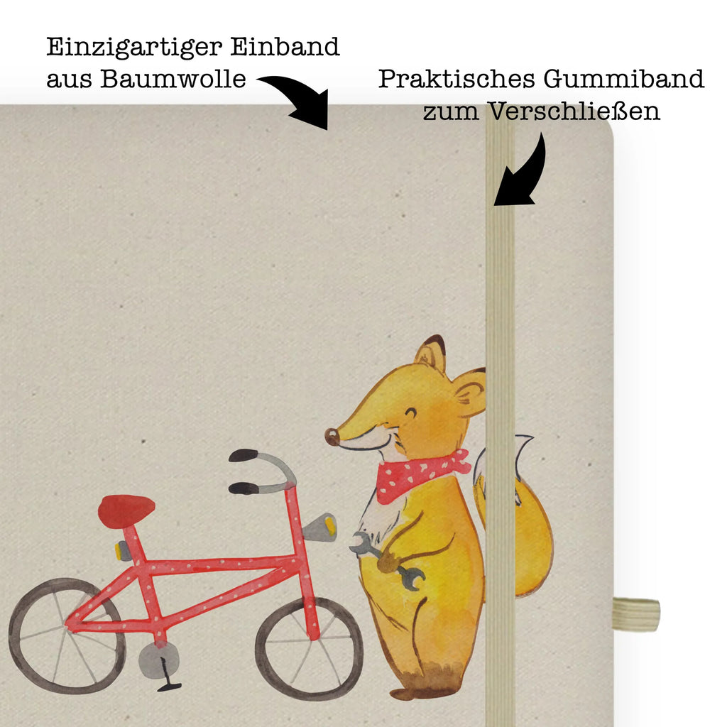 Personalised notebook Two-Wheeler Mechatronics Technician Heart gift, gift idea, best, farewell gift, passing exam, anniversary, retirement, promotion, job start, sayings, funny, profession