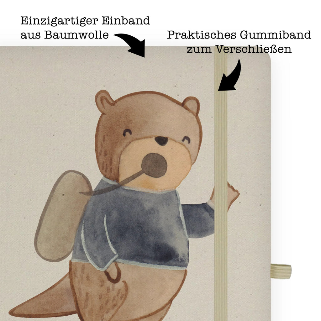 Personalised notebook Diving Instructor Heart gift, gift idea, best, farewell gift, passing exam, anniversary, retirement, promotion, job start, sayings, funny, profession