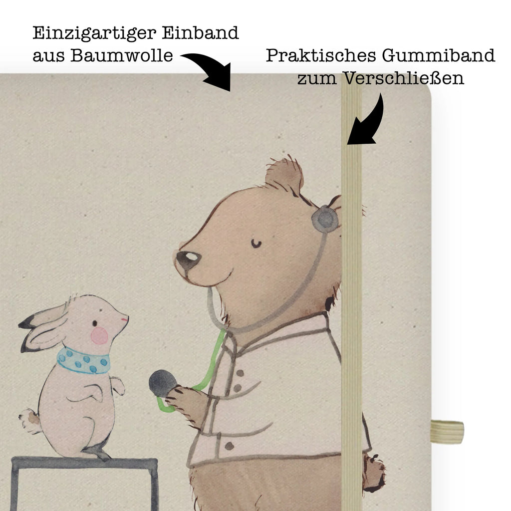 Personalised notebook Animal Practitioner Heart gift, gift idea, best, farewell gift, passing exam, anniversary, retirement, promotion, job start, sayings, funny, profession