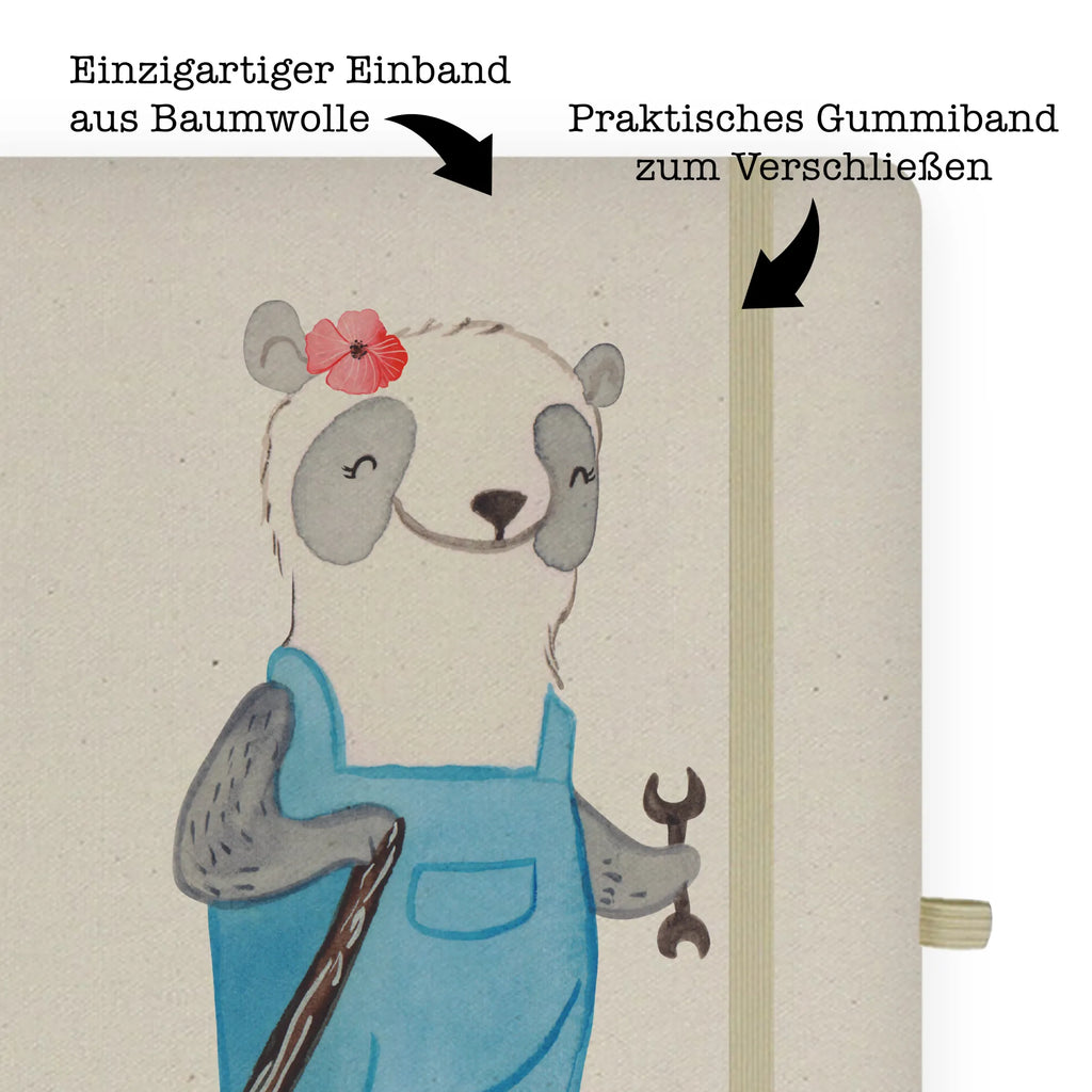 Personalised notebook janitor heart gift, gift idea, best, farewell gift, passing exam, anniversary, retirement, promotion, job start, sayings, funny, profession