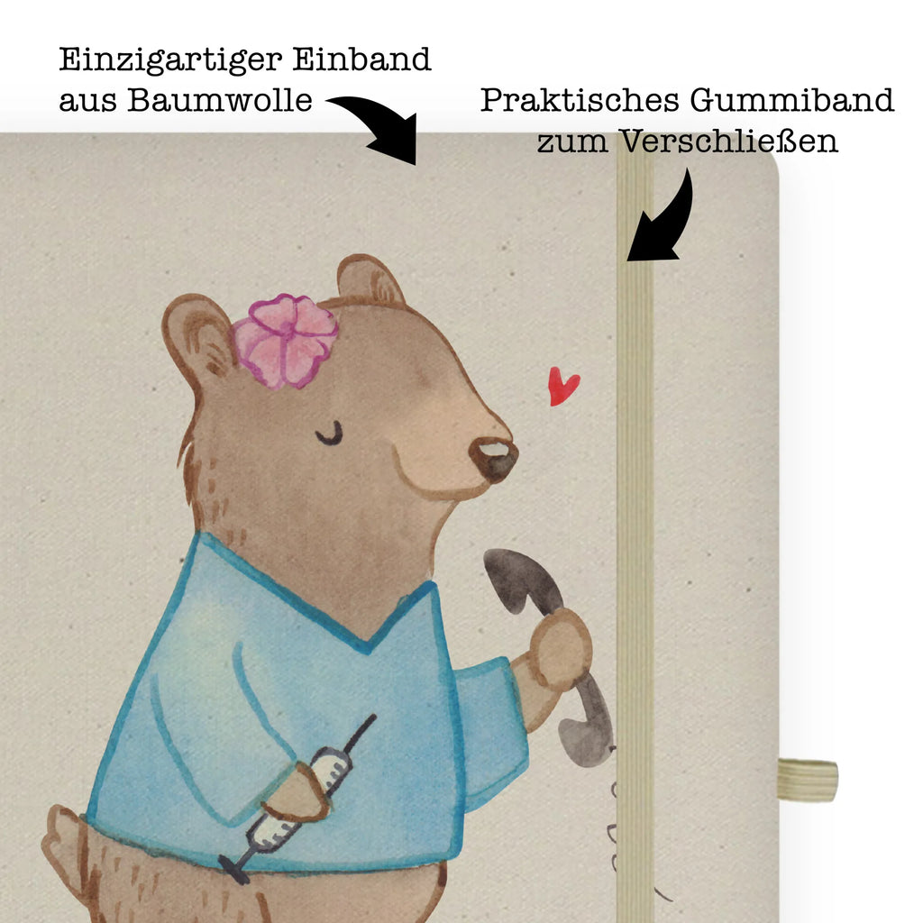 Personalised notebook medical assistant Heart gift, gift idea, best, farewell gift, passing exam, anniversary, retirement, promotion, job start, sayings, funny, profession