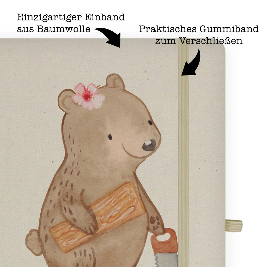 Personalised notebook Restorer Heart gift, gift idea, best, farewell gift, passing exam, anniversary, retirement, promotion, job start, sayings, funny, profession