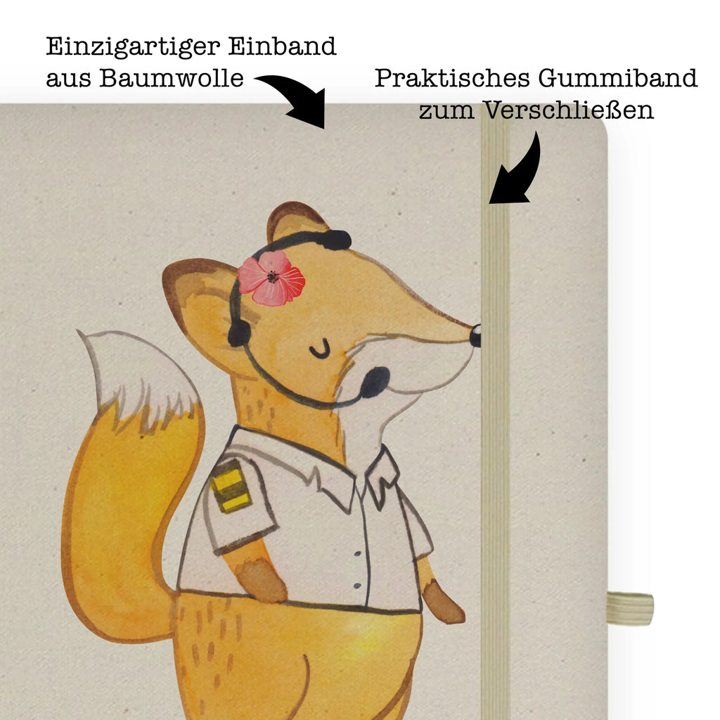 Personalised notebook female pilot Heart gift, gift idea, best, farewell gift, passing exam, anniversary, retirement, promotion, job start, sayings, funny, profession