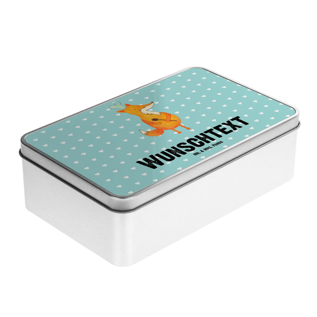 Personalised metal tin Fox A cook fox, foxes, forest wildlife, clever as a fox, animal lover, Cook gift, Fox, Chefs, Party slogan, Slogan funny, Kitchen decoration, funny, Baker, Kitchen slogan