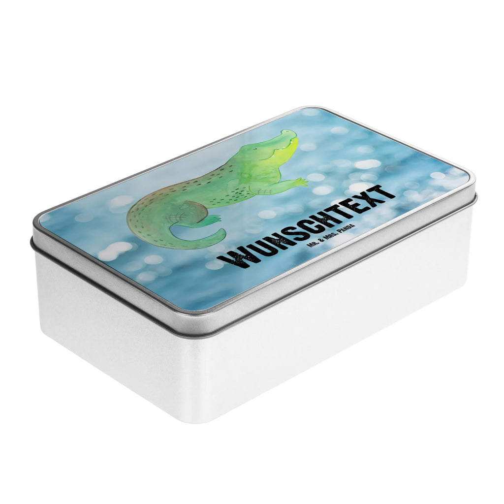 Personalisierte Metalldose Krokodil Verpackungsdose Mit Wunschtext, Basteldose Mit Wunschtext, Metalldose Mit Wunschtext, Schmuckdose Metall Personalisiert, Geschenkverpackung Metall Mit Gravur, Aufbewahrungsdose Metall Personalisiert, Vorratsbehälter Metall Mit Gravur, Metalldose Mit Initialen, Teedose Mit Wunschtext, Blechdose Mit Spruch, Rechteckige Metalldose Mit Namen, Retro Metalldose Mit Gravur, Bedruckte Metalldose Mit Wunschtext, Runde Metalldose Mit Wunschtext, Metalldose Für Erwachsene Personalisiert, Deko Metalldose Personalisiert, Metalldose Mit Namen, Vintage Blechdose Personalisiert, Vorratsdose Metall Mit Gravur, Personalisierbare Vorratsdose Metall, Geschenkbox Metall Mit Namen, Blechdose Mit Gravur, Metalldose Für Küche Mit Wunschtext, Aufbewahrungsbox Metall Mit Namen, Nostalgische Metalldose Mit Wunschtext, Süßigkeitendose Mit Namen, Kleine Metalldose Mit Text, Metalldose Mit Liebevollem Text, Metalldose Zum Selbstgestalten, Metalldose Für Kinder Mit Namen, Keksdose Mit Gravur, Personalisierte Metalldose, Dose Aus Metall Mit Wunschtext, Große Metalldose Mit Gravur, Meerestiere, Meer, Urlaub, Freundin, Lieblingsmensch, spontan sein, verrückt sein, Reiselust, Krokodile, beste Freundin, Krokodil, Abenteuerlust