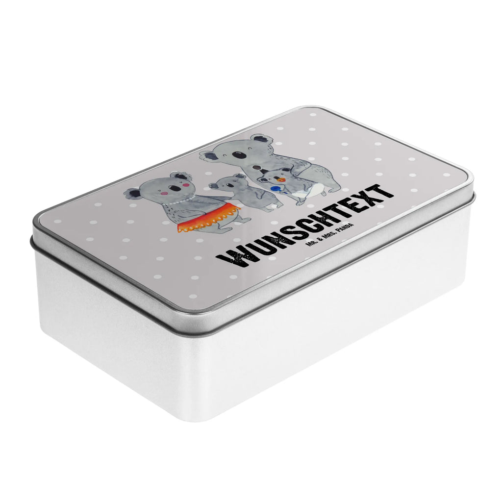 Personalised metal tin Koala Family Family, Father's Day, Mother's Day, brother, sister, Mom, Dad, children, family, Koala, dad, family life, koalas, mom, siblings