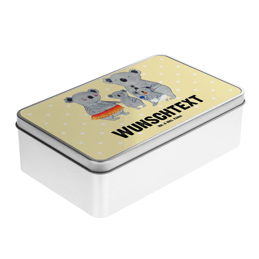 Personalised metal tin Koala Family Family, Father's Day, Mother's Day, brother, sister, Mom, Dad, children, family, Koala, dad, family life, koalas, mom, siblings