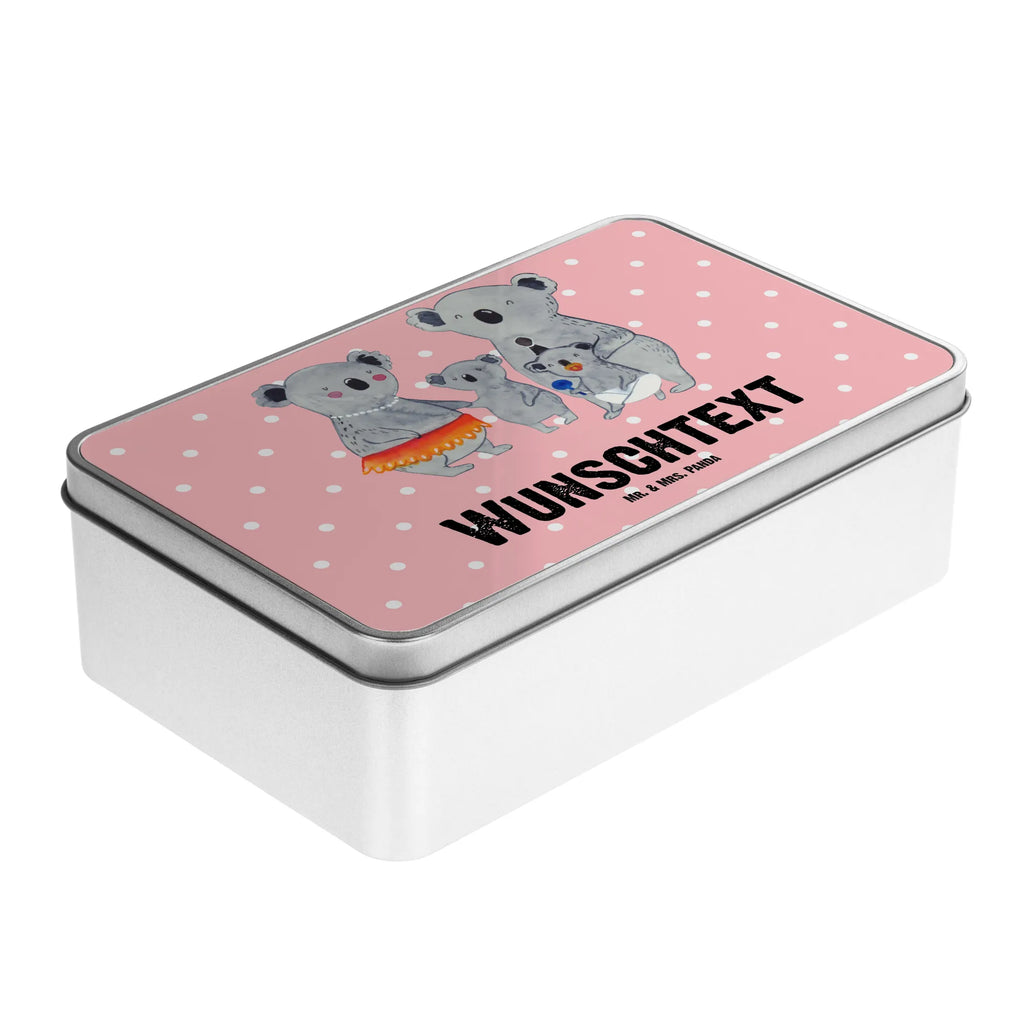 Personalised metal tin Koala Family Family, Father's Day, Mother's Day, brother, sister, Mom, Dad, children, family, Koala, dad, family life, koalas, mom, siblings