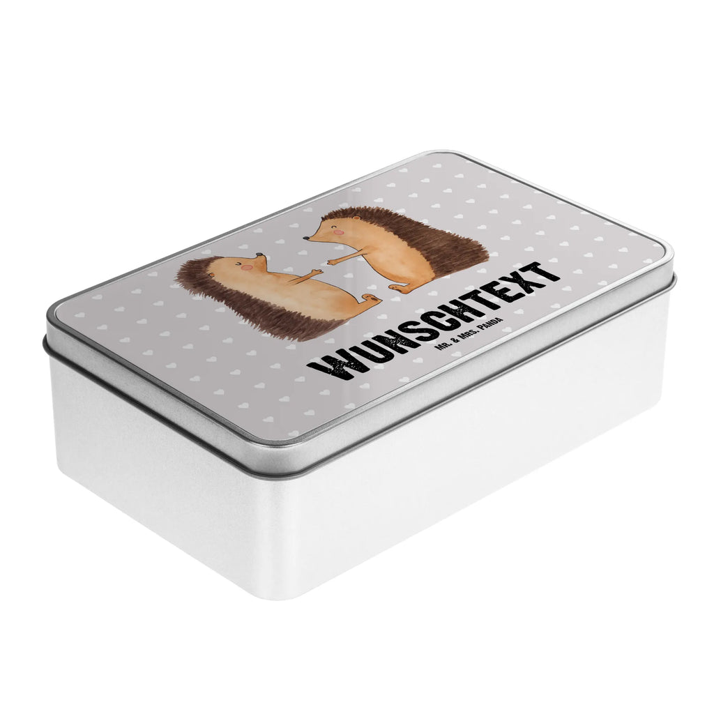 Personalised metal tin Hedgehogs in love Love, Loving, Two, Together, Marriage, Engagement, Proposal of marriage, Love gift, gift for her, gift for him, anniversary gift, Engaged, Partner, Hedgehog, Married, Wedding anniversary, Girlfriend, In love, Anniversary, Wedding, Proof of love, Gift, Friend