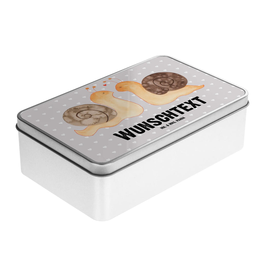 Personalised metal tin Snails in love Love, Loving, Two, Together, Marriage, Engagement, Proposal of marriage, Love gift, gift for her, gift for him, anniversary gift