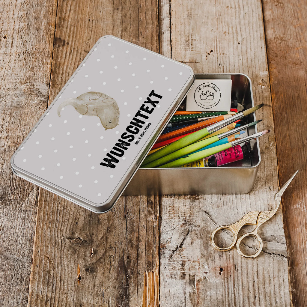 Personalised metal tin otter upside down otter, marten, sea otter, European otter, water mammal, aquatic animal, baby otter, predator, water, otter gifts, animal lover, gift ideas for animal lovers, animal, mammal, water animal, gifts for people in love, Otter Sea Otter Lake Otter