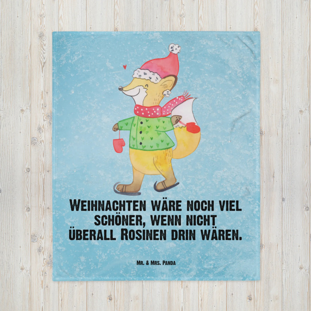 Blanket Fox skates Tagesdecke, Wolldecke, Sofadecke, Decke, Wohndecke, Winter, Weihnachten, Weihnachtsdeko, Nikolaus, Advent, Heiligabend, Wintermotiv, Weihnachtsbaum, Weihnachtstage, Tannenbaum, Weihnachtszeit, Weihnachtsmann