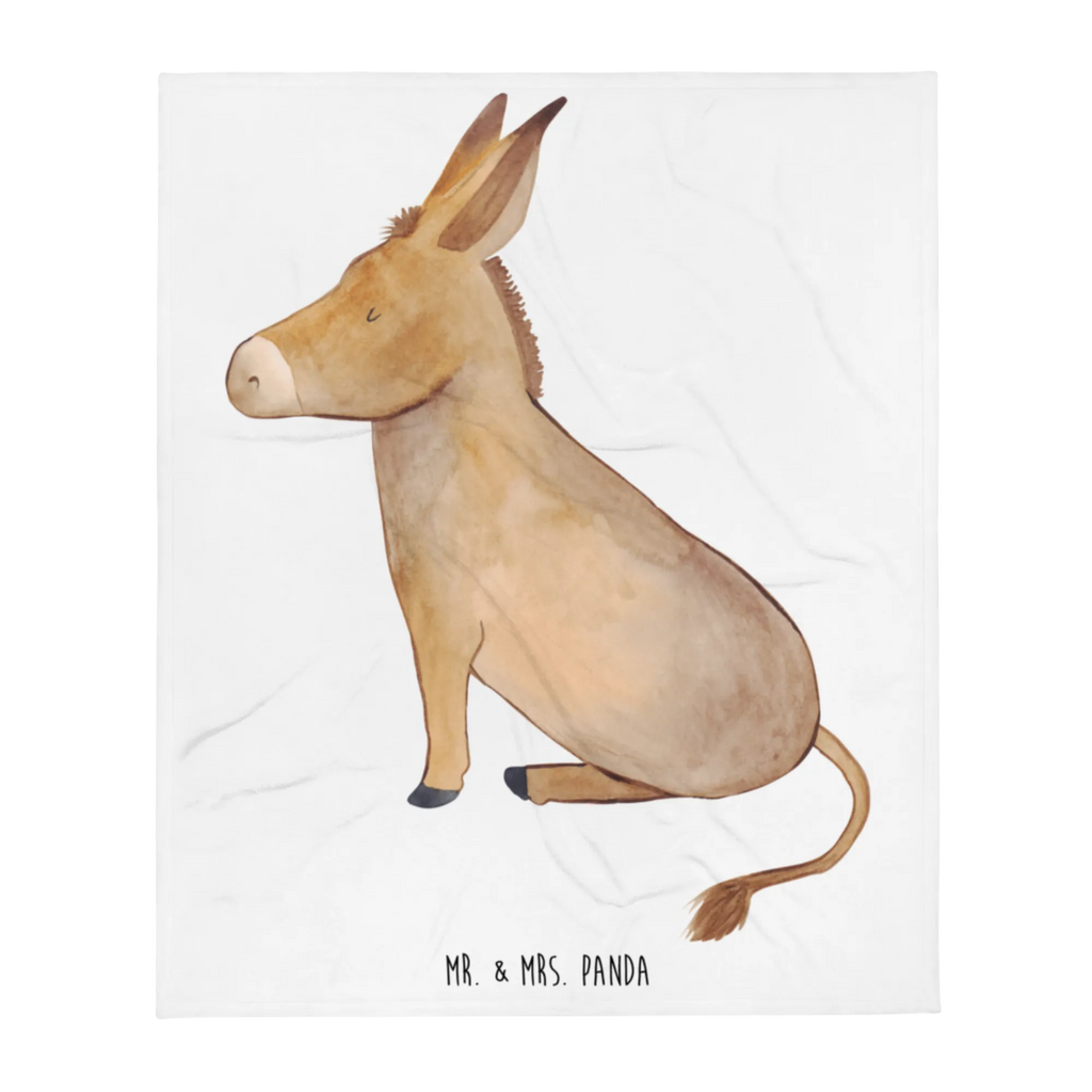 Blanket Donkey Wohndecke, Wolldecke, Decke, Tagesdecke, Sofadecke, Tiermotive, Gute Laune, lustige Sprüche, Tiere, Lebensmut, zuversicht, erfolg, Ziel, Lebensglück, tapferkeit, Lebensziel, Weisheit, Esel, Mut, positive gedanken