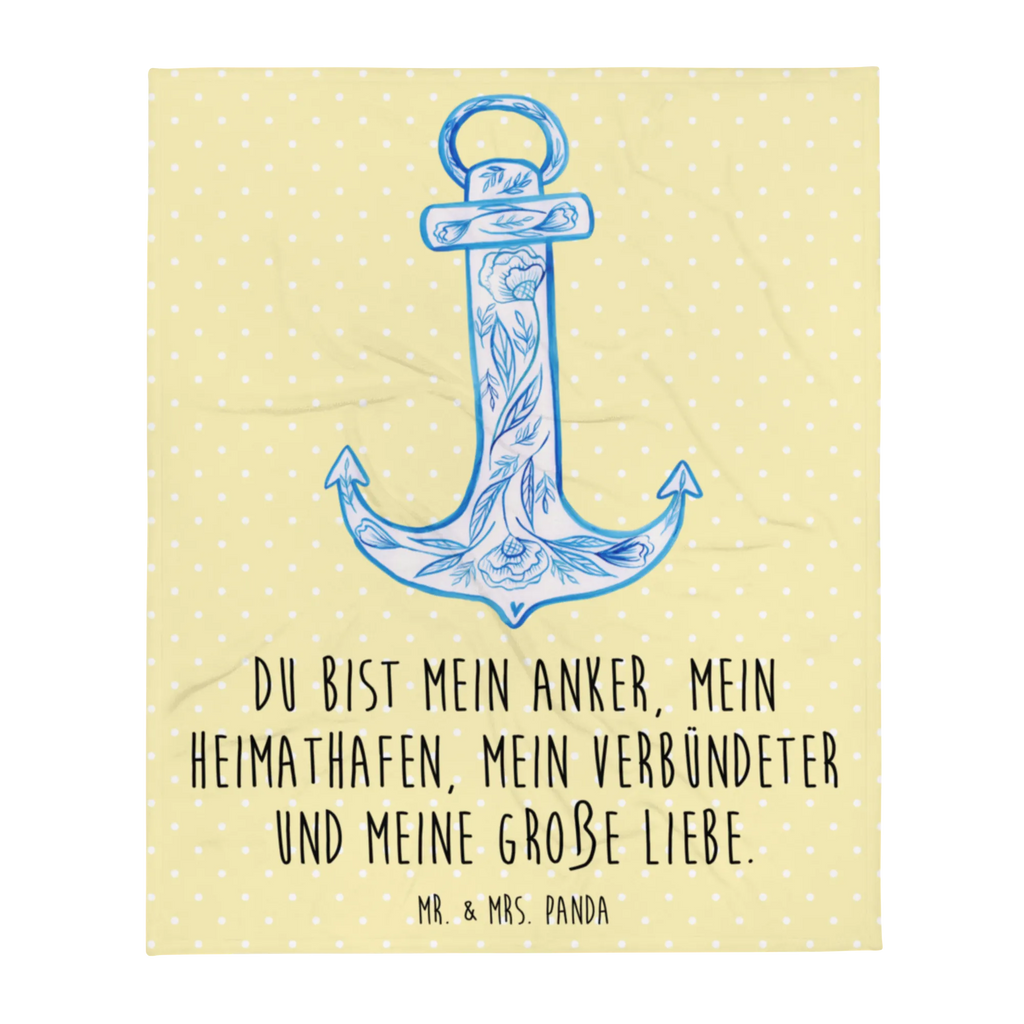 Blanket anchor Blue sofa throw, cozy blanket, plush blanket, throw blanket, Sherpa blanket, fleece blanket, warm blanket, snuggle blanket, small animals, cute, funny, cute animal motives, hand drawn, small world, funny sayings, good mood, happy, gifts, gift ideas, special gifts, animal lover, card