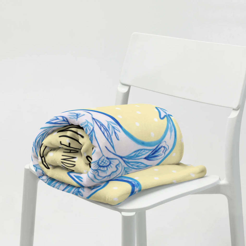 Blanket anchor Blue sofa throw, cozy blanket, plush blanket, throw blanket, Sherpa blanket, fleece blanket, warm blanket, snuggle blanket, small animals, cute, funny, cute animal motives, hand drawn, small world, funny sayings, good mood, happy, gifts, gift ideas, special gifts, animal lover, card