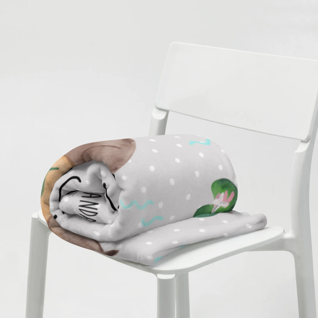 Koc wydra lilia wodna Sofadecke, Wolldecke, Tagesdecke, Wohndecke, Decke, Otter, Fischotter, Seeotter, Otter Seeotter See Otter