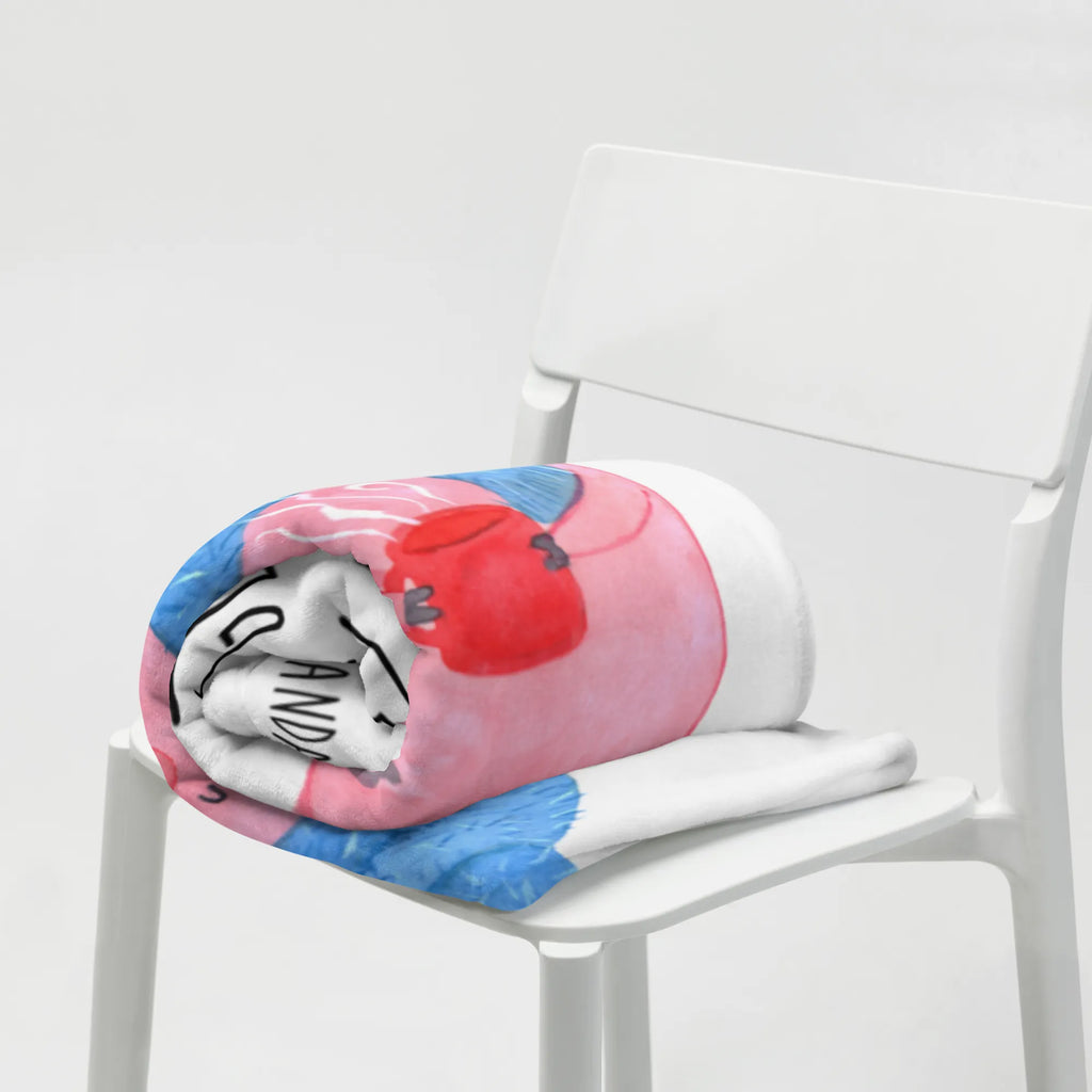 Kuscheldecke Schwein Glühwein Tagesdecke, Decke, Wolldecke, Sofadecke, Wohndecke, Winter, Weihnachten, Weihnachtsdeko, Nikolaus, Advent, Heiligabend, Wintermotiv, Weihnachtsmarkt, Punsch, Glühschwein, Glühwein