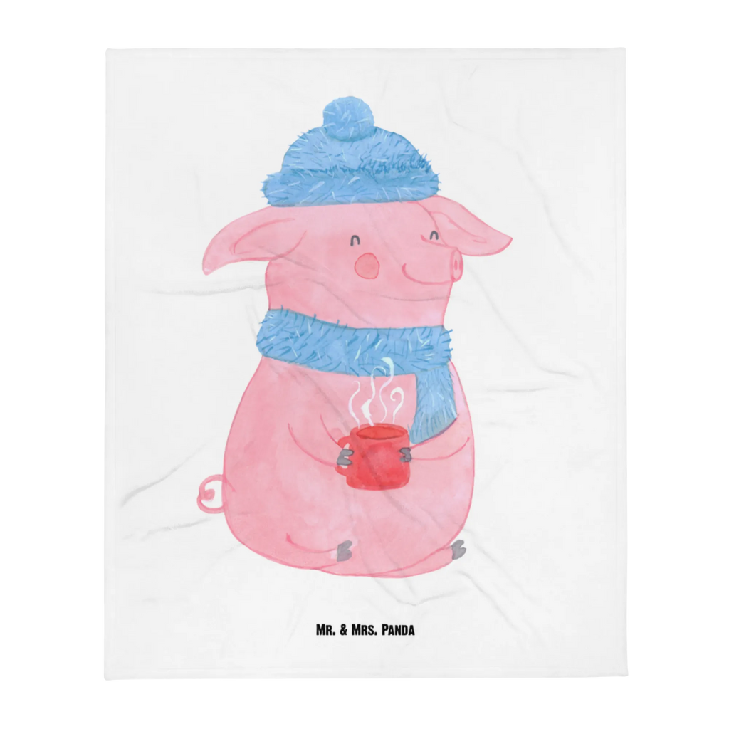 Kuscheldecke Schwein Glühwein Tagesdecke, Decke, Wolldecke, Sofadecke, Wohndecke, Winter, Weihnachten, Weihnachtsdeko, Nikolaus, Advent, Heiligabend, Wintermotiv, Weihnachtsmarkt, Punsch, Glühschwein, Glühwein