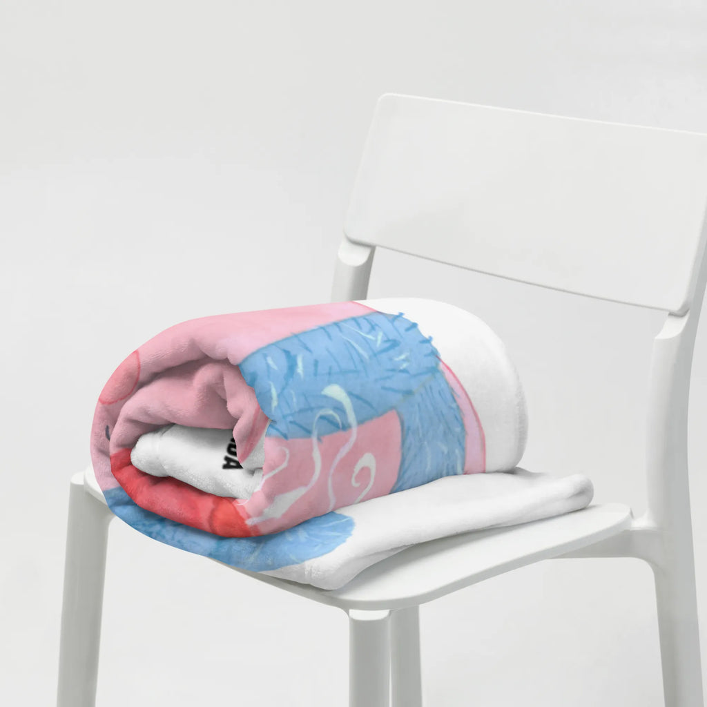 Kuscheldecke Schwein Glühwein Tagesdecke, Decke, Wolldecke, Sofadecke, Wohndecke, Winter, Weihnachten, Weihnachtsdeko, Nikolaus, Advent, Heiligabend, Wintermotiv, Weihnachtsmarkt, Punsch, Glühschwein, Glühwein