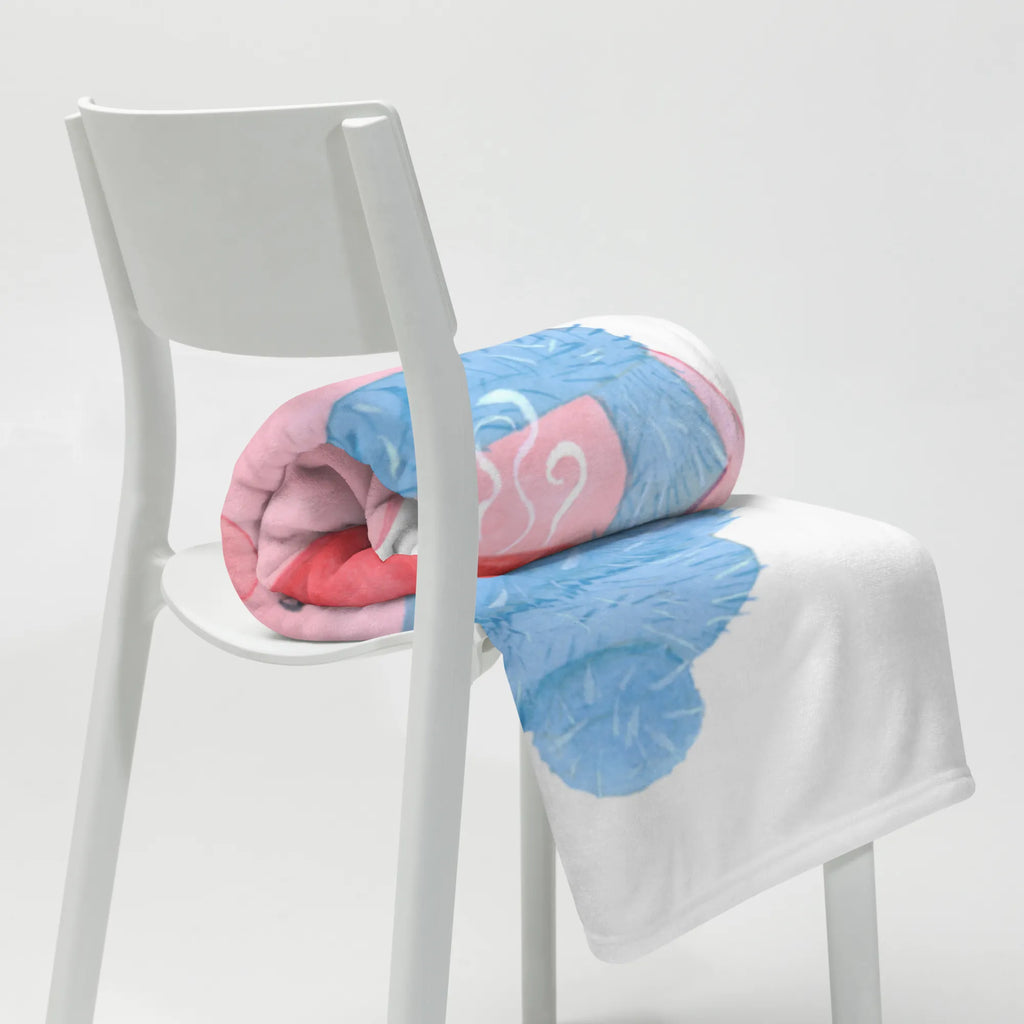 Kuscheldecke Schwein Glühwein Tagesdecke, Decke, Wolldecke, Sofadecke, Wohndecke, Winter, Weihnachten, Weihnachtsdeko, Nikolaus, Advent, Heiligabend, Wintermotiv, Weihnachtsmarkt, Punsch, Glühschwein, Glühwein