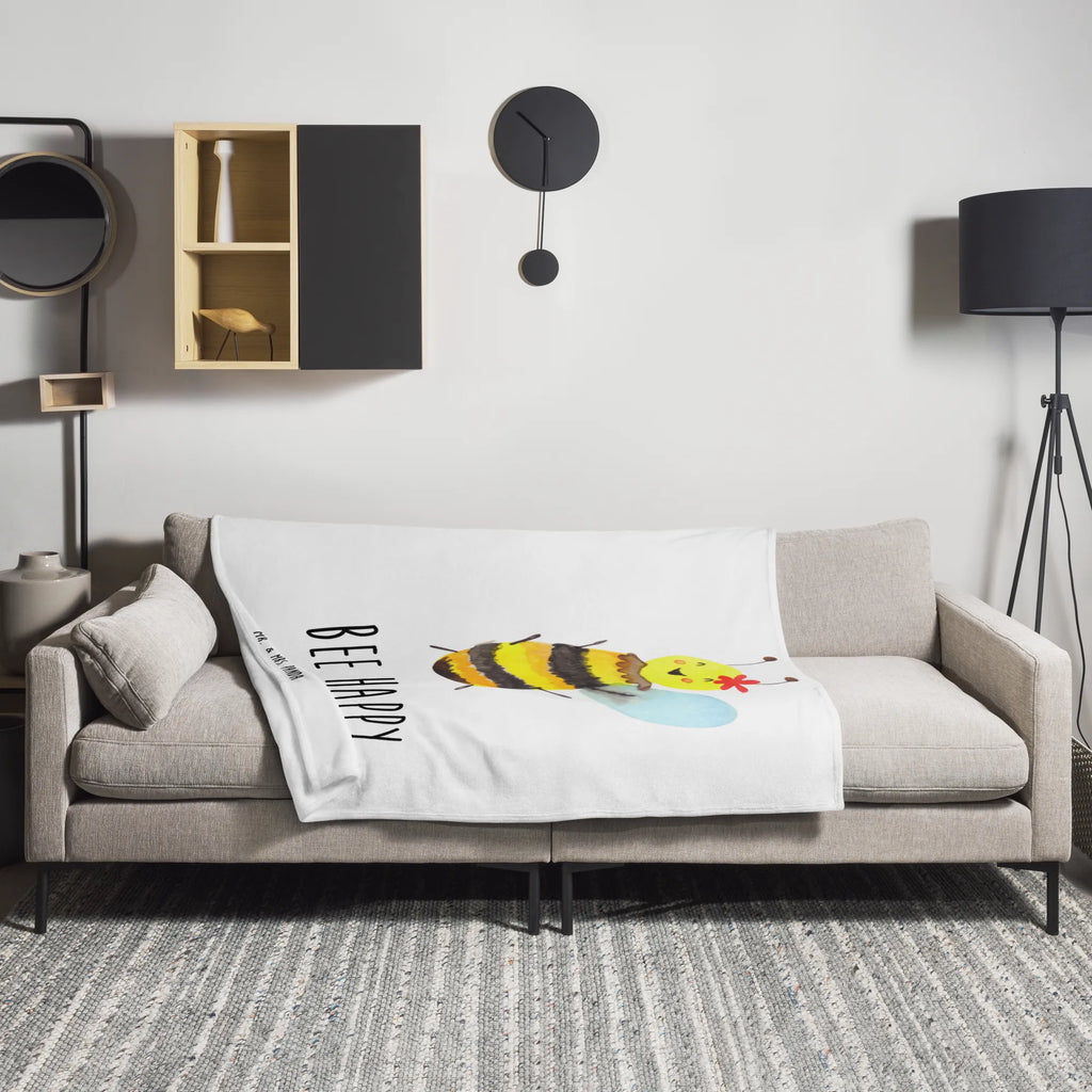 Kuscheldecke Biene Happy Jahrestagsgeschenk, Mikrofaser Decke, Schmusedecke, Gemütlich, Decke, Wohnzimmerdecke, Kuschelfleecedecke, Wolldecke, Weihnachtsgeschenk, Sofadecke, Wohndecke, Kinderdecke, Fleecedecke, Dekodecke, Dekoration, Kuscheldecke XXL, Tagesdecke, Entspannen, Biene, Wespe, Hummel