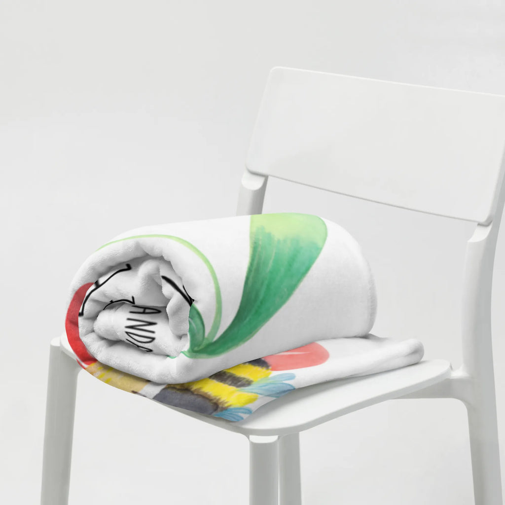 Blanket bumblebee flower sofa throw, plush blanket, throw blanket, snuggle blanket, Sherpa blanket, fleece blanket, warm blanket, cozy blanket, small animals, cute, funny, cute animal motives, hand drawn, small world, funny sayings, good mood, happy, gifts, gift ideas, special gifts, animal lover, card, fluffy, nature, bumble bee, wasp, bumblebees, flower, bee, field