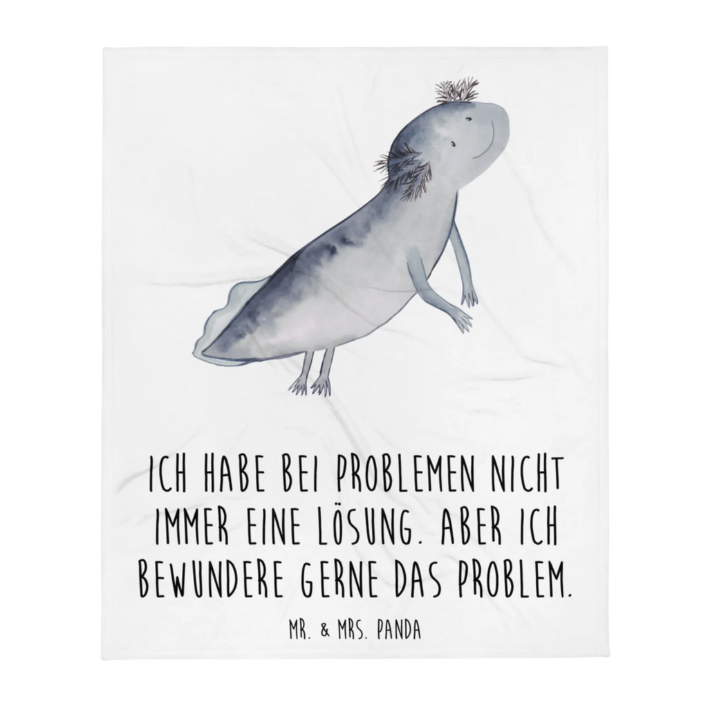 Kuscheldecke Axolotl schwimmt Wohndecke, Decke, Wolldecke, Tagesdecke, Sofadecke, Axolotl, Molch, Lurch, Axolot, Probleme, Lösungen, Lurche, Schwanzlurch, Problem, Motivation