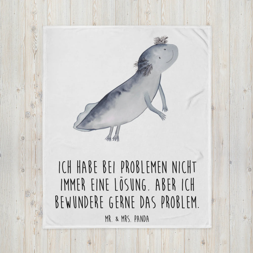 Kuscheldecke Axolotl schwimmt Wohndecke, Decke, Wolldecke, Tagesdecke, Sofadecke, Axolotl, Molch, Lurch, Axolot, Probleme, Lösungen, Lurche, Schwanzlurch, Problem, Motivation