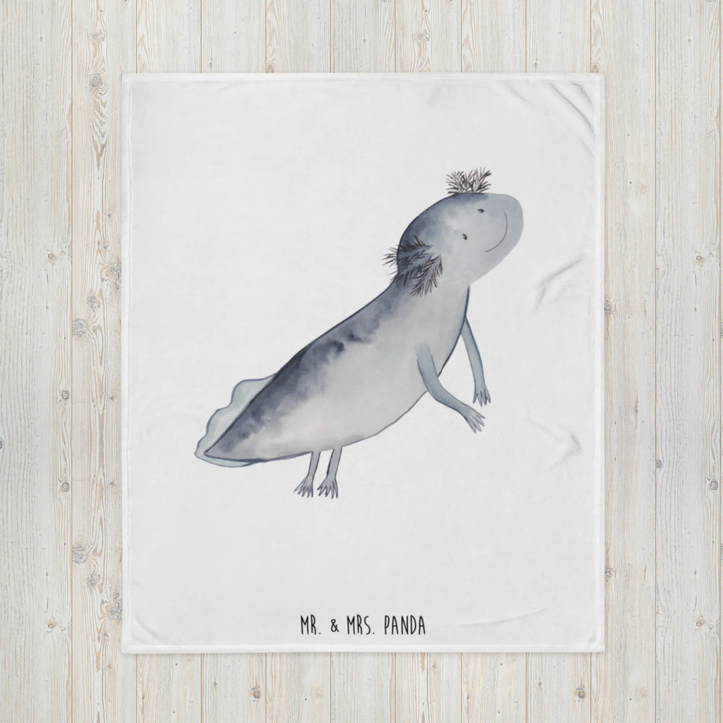 Kuscheldecke Axolotl schwimmt Wohndecke, Decke, Wolldecke, Tagesdecke, Sofadecke, Axolotl, Molch, Lurch, Axolot, Probleme, Lösungen, Lurche, Schwanzlurch, Problem, Motivation