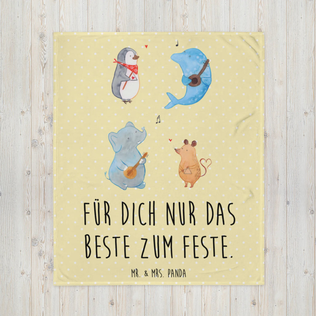 Koc Wielki zespół Fleecedecke, Schmusedecke, Jahrestagsgeschenk, Gemütlich, Sofadecke, Kuschelfleecedecke, Dekodecke, Kinderdecke, Weihnachtsgeschenk, Kuscheldecke XXL, Tagesdecke, Mikrofaser Decke, Dekoration, Entspannen, Decke, Wohnzimmerdecke, Wohndecke, Wolldecke, Lustige Sprüche, Tiere, Tiermotive, Gute Laune, Elefant, Gitarre, Delfin, Musik, Pinguin, Triangel, Hund, Maus, Band, Musikanten