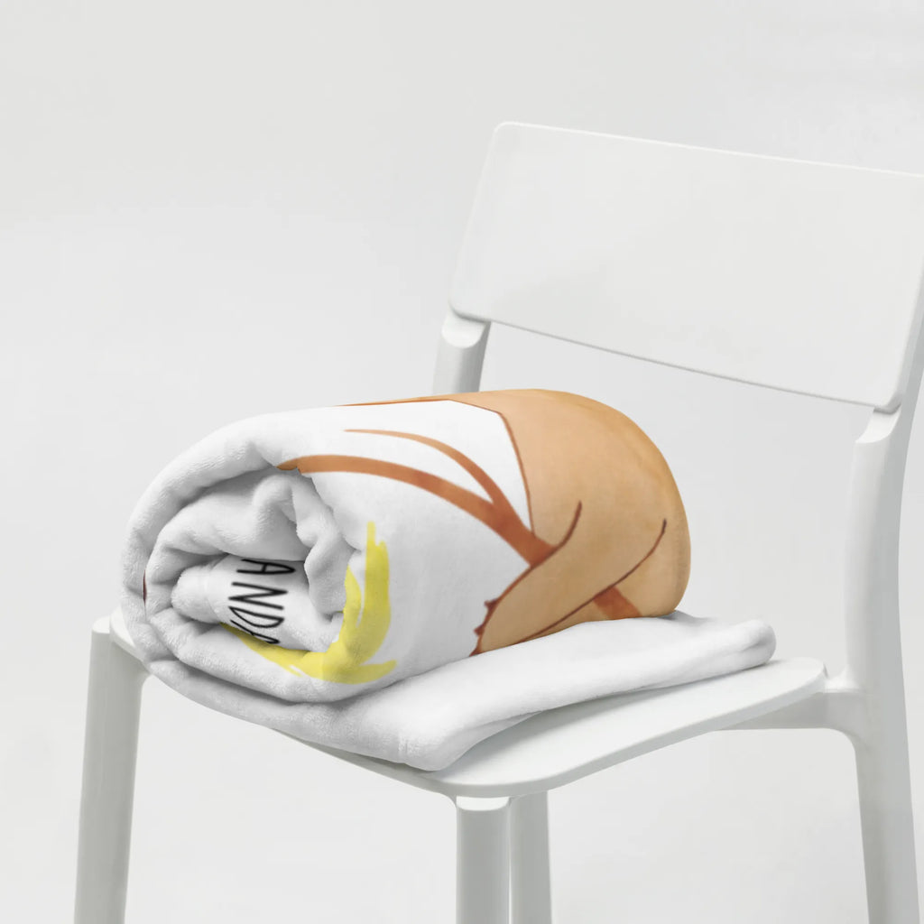 Koc Niedźwiedź i biedronka przy ognisku Decke, Wohndecke, Sofadecke, Wolldecke, Tagesdecke, Bär, Teddy, Teddybär, Lagerfeuer