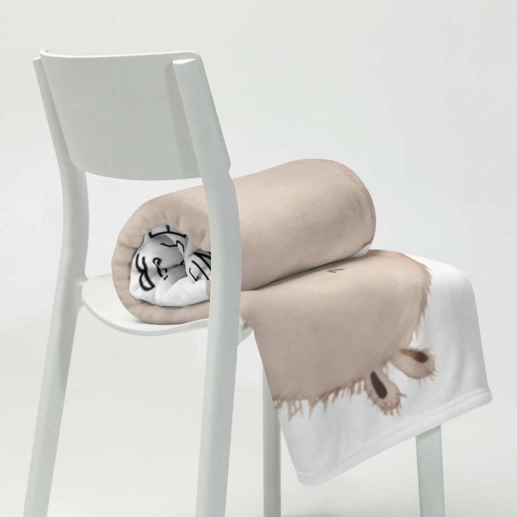 Blanket bear ladybug Tagesdecke, Sofadecke, Wohndecke, Decke, Wolldecke, Bär, Teddy, Teddybär, Motivation, Das Leben ist schön, Marienkäfer, Liebe, Freiheit