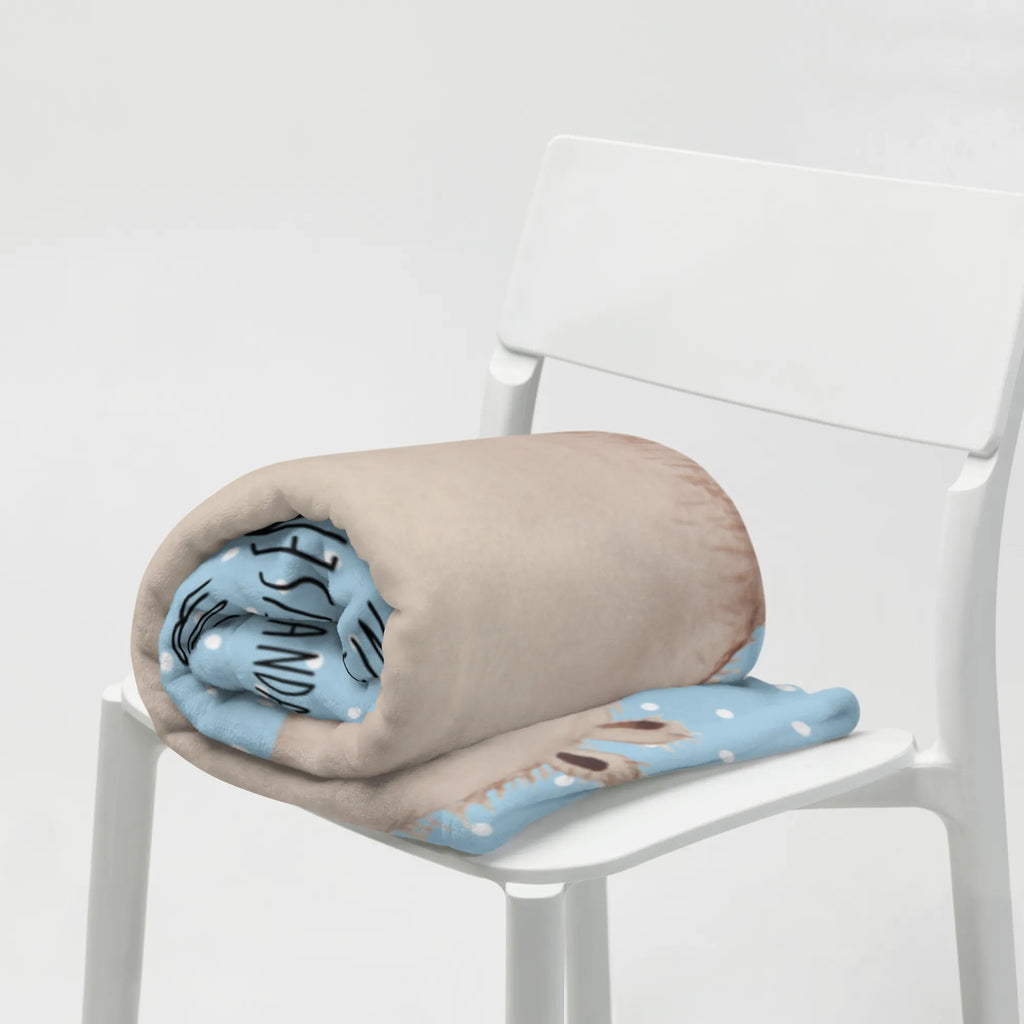 Blanket bear ladybug Tagesdecke, Sofadecke, Wohndecke, Decke, Wolldecke, Bär, Teddy, Teddybär, Motivation, Das Leben ist schön, Marienkäfer, Liebe, Freiheit